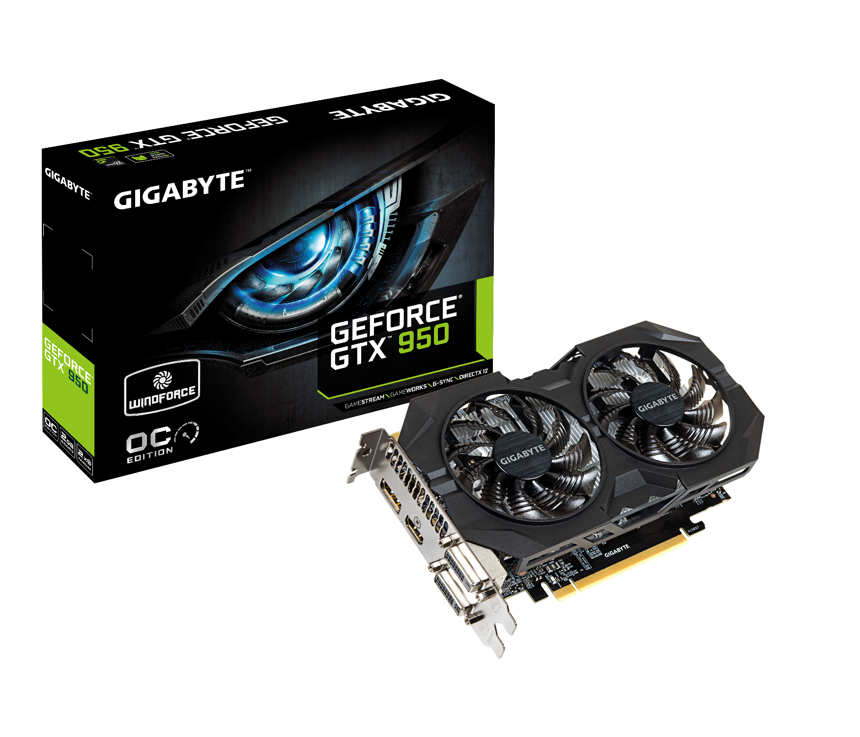 技嘉科技发表geforce03 gtx 950超频版游戏显示卡 新闻