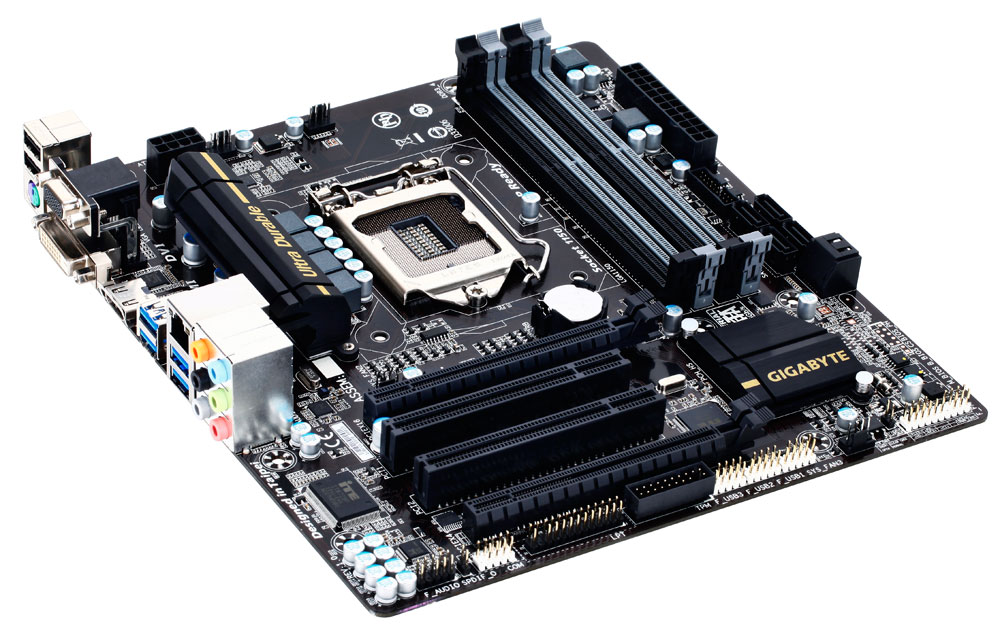 Placa Mãe Gigabyte GA-Z87M-D3H (LGA 1150 DDR3 2933) VGA/HDMI/DVI
