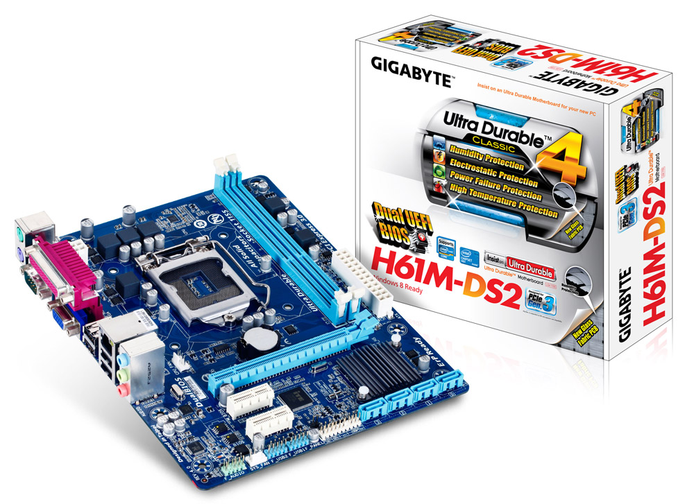 P: novu MB GIGABYTE H61M-DS2 , sc 1155