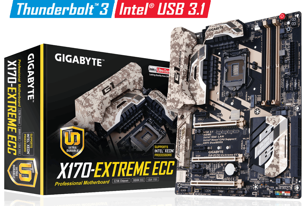 Review Gigabyte X170-Extreme ECC 4