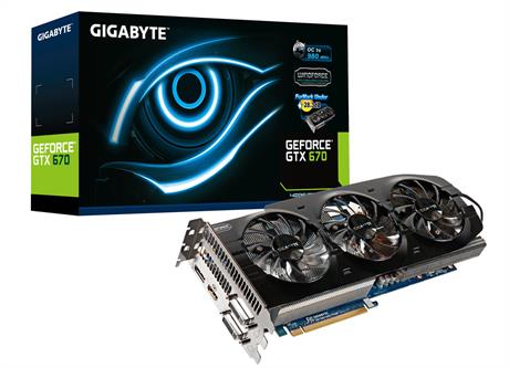 NVIDIA Gigabyte GeForce GTX 670 4GB