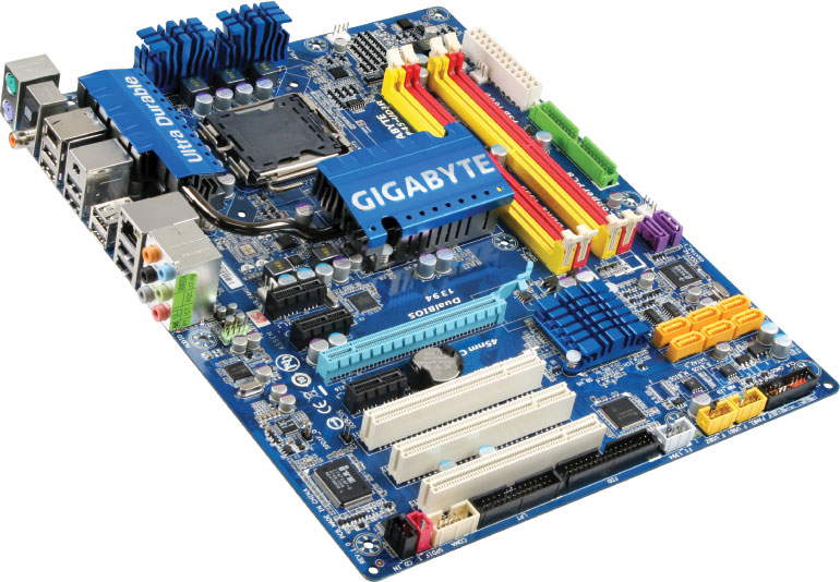 GIGABYTE 2 oz Copper PCB Ultra Durable 3 X58 P45 motherboards