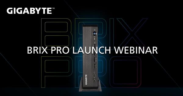 GIGABYTE is debuting Next Gen. BRIX™