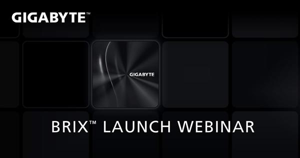 GIGABYTE is debuting Next Gen. BRIX™