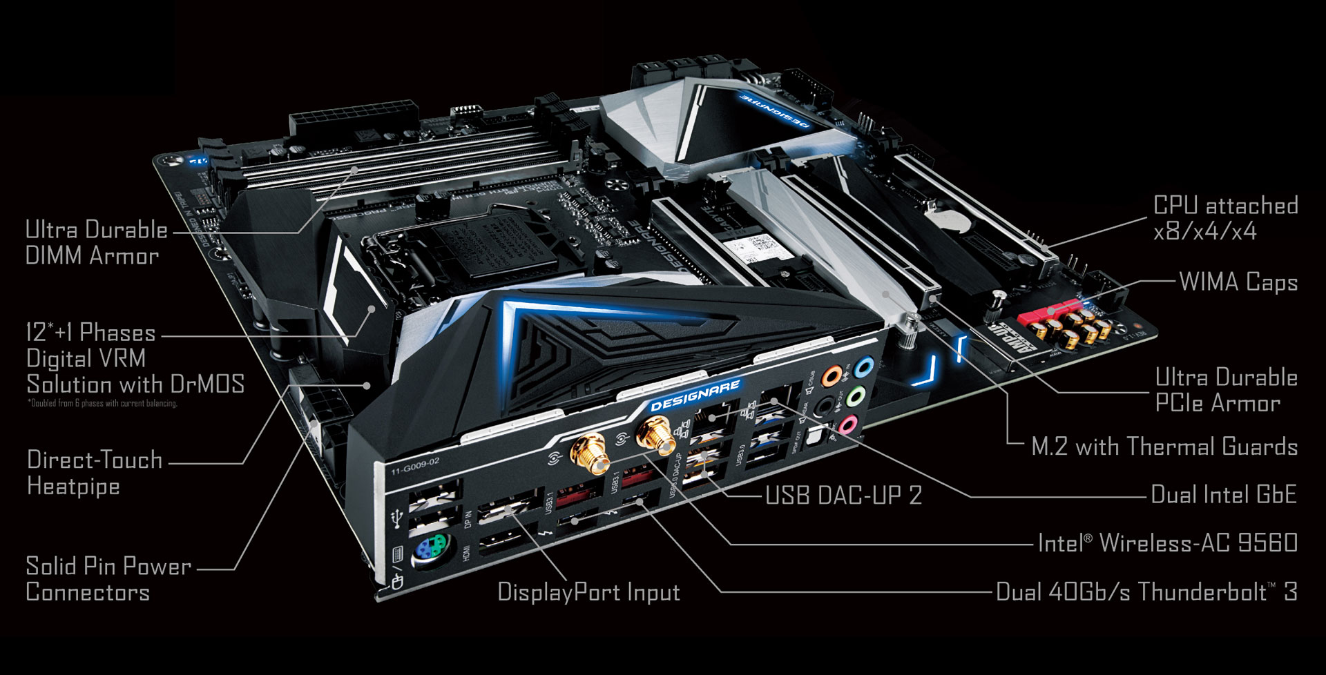 Z390 DESIGNARE (rev. 1.0) Key Features | Motherboard - GIGABYTE Global