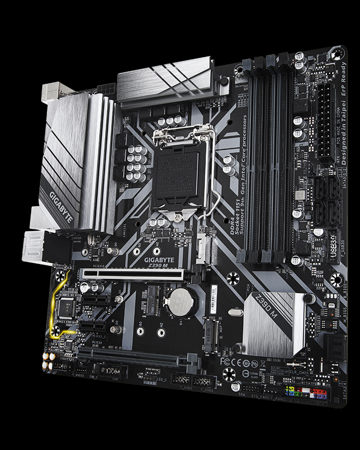 Z390 M (rev. 1.0) Key Features | Motherboard - GIGABYTE Global Z390 M (rev. 1.0) Key Features | Motherboard - GIGABYTE Global