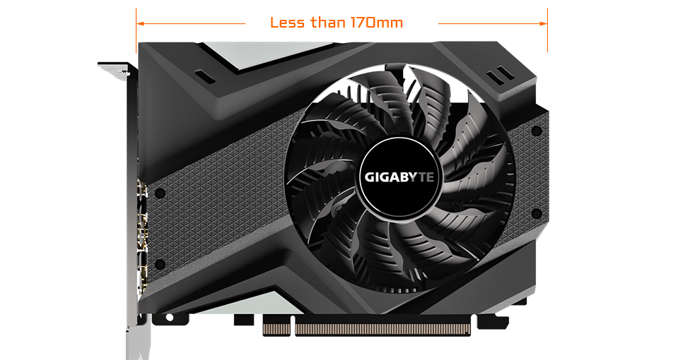 Gigabyte GeForce GTX 1650 Mini ITX OC 4G 