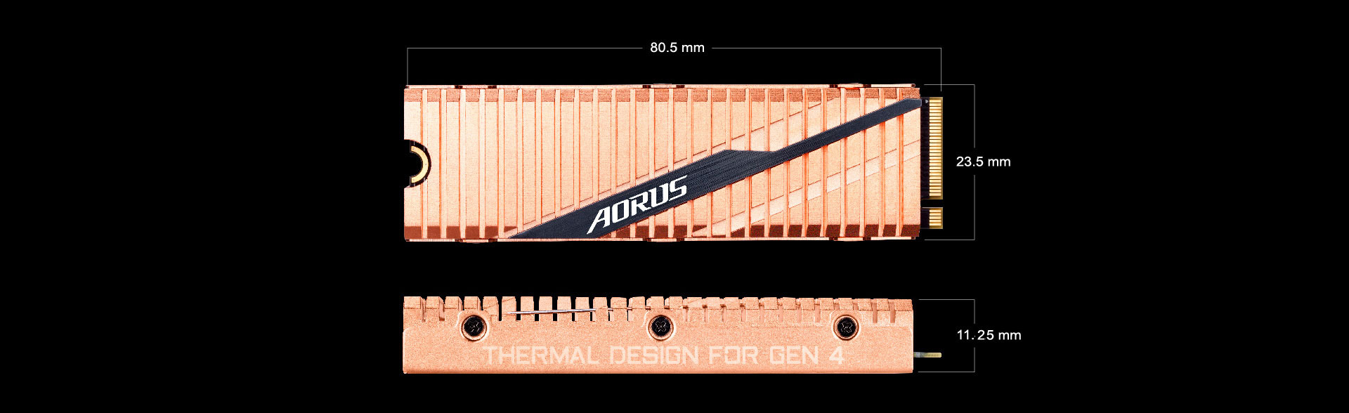 AORUS NVMe Gen4 SSD 1 To - Mega Pc