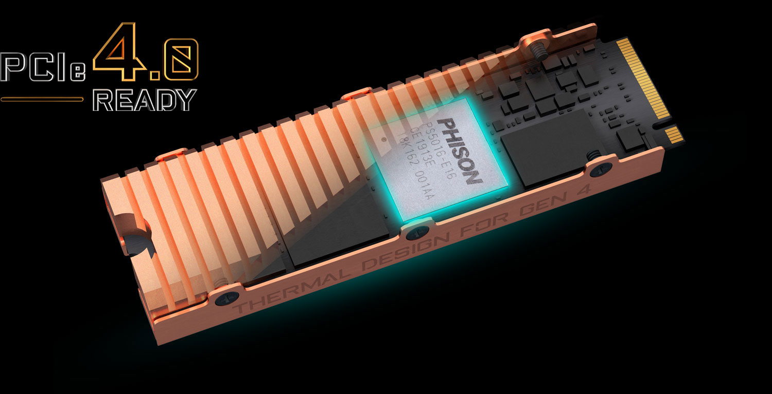 AORUS NVMe Gen4 SSD 1TB Key Features