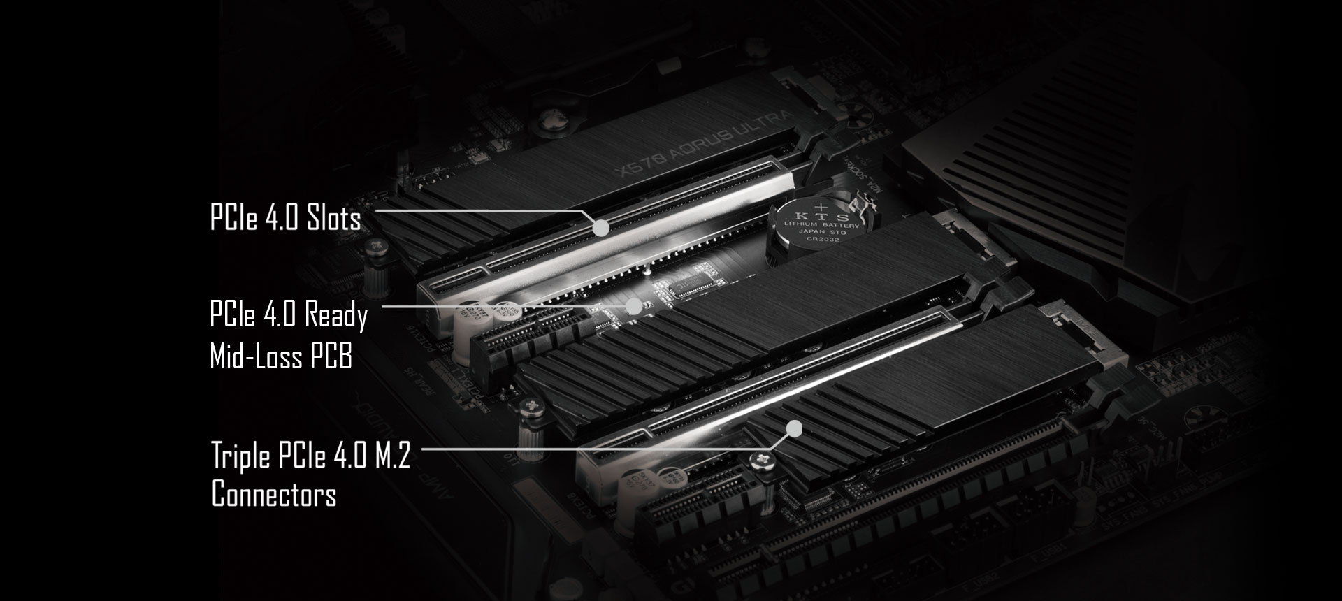X570 AORUS ULTRA rev. 1.0 Key Features Motherboard GIGABYTE Global