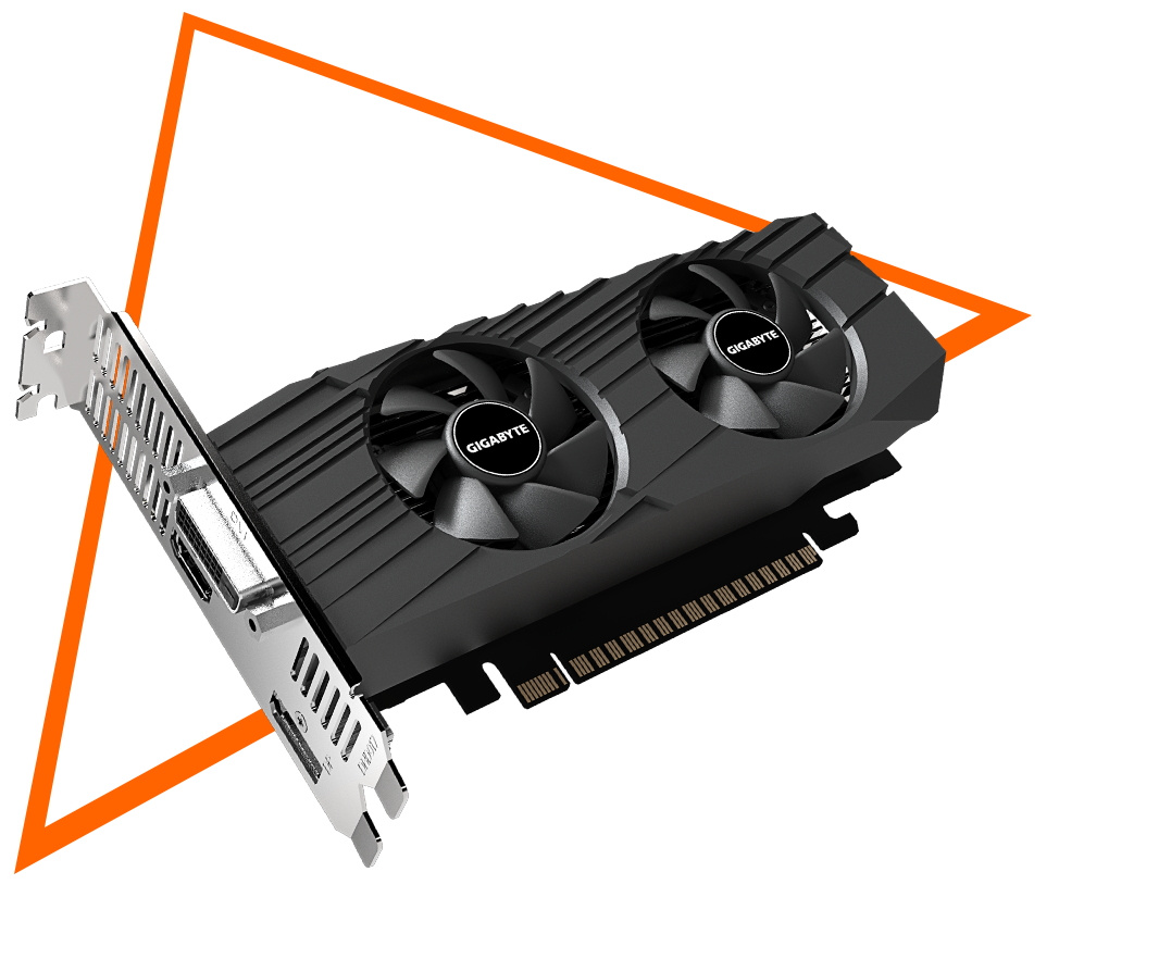 forord Hus Brobrygge GeForce® GTX 1650 OC Low Profile 4G Key Features | Graphics Card - GIGABYTE  Global