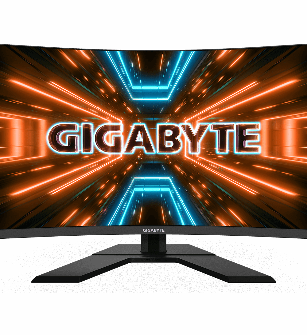 MONITOR GIGABYTE 32 PULGADAS, CURVO GAMING, PUERTO 2 HDMI DISPLAYPORT, 1MS,  165HZ, FREE-SYNC (G32QC A-SA)