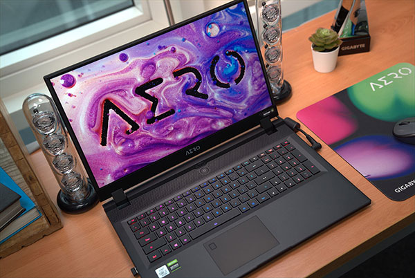 AERO Creator Laptop Windows Hello and RGB Keyboard