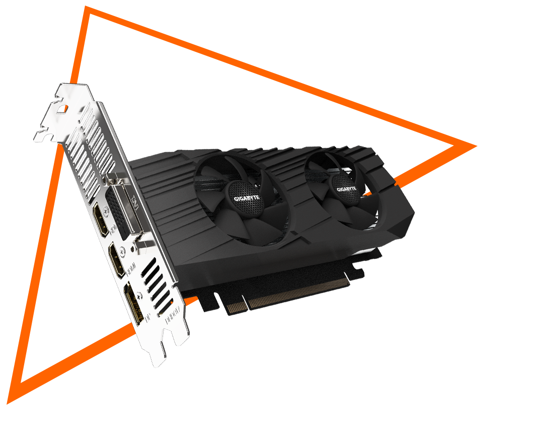 GeForce® GTX 1650 D6 OC Low Profile 4G Key Features | Graphics