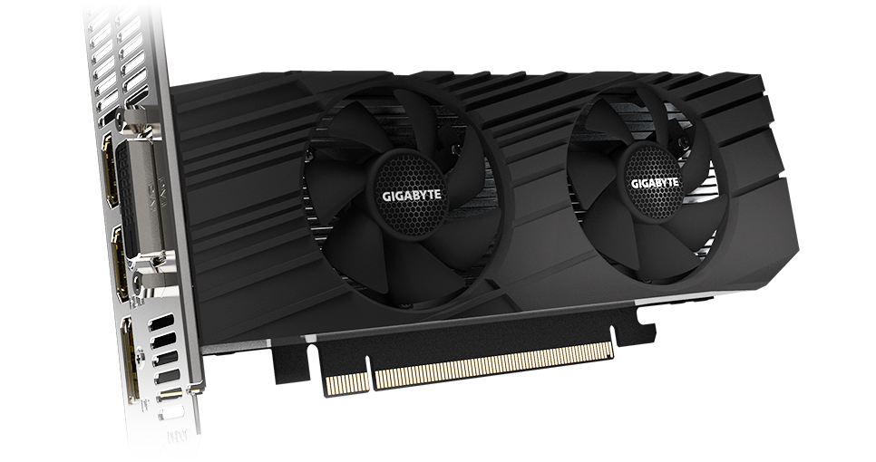 GIGABYTE GeForce GTX1650 LP 4GB ロープロファイル