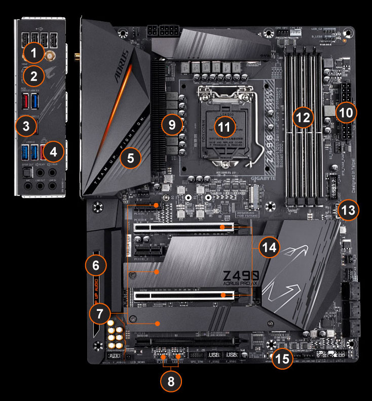 Placa Mae Gigabyte Z490 Aorus Master 1.1, Ddr4, Intel LGA 1200