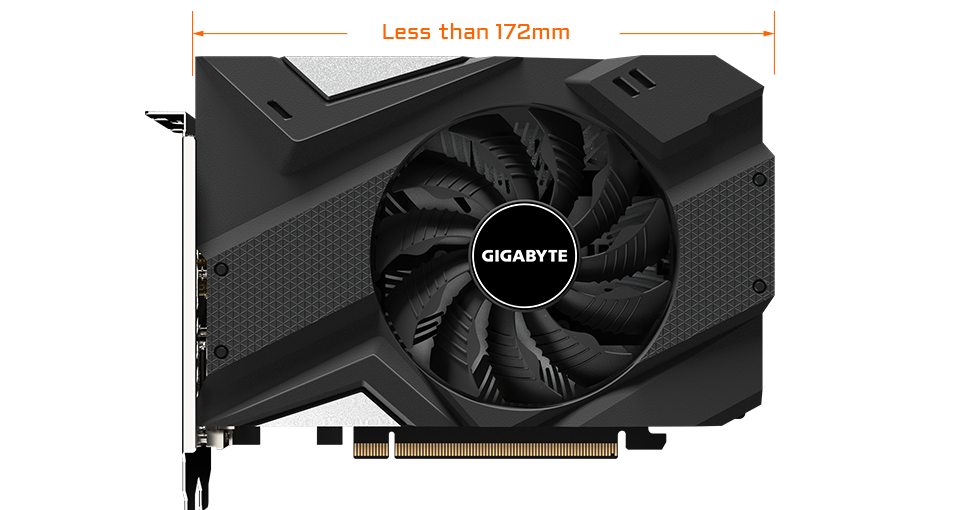 24278円 【現品限り一斉値下げ！】 GIGABYTE NVIDIA GeForce GTX1650搭載 グラフィックボード GDDR6 4GB ロープロファイルモデル GV-N1656D6-4GL
