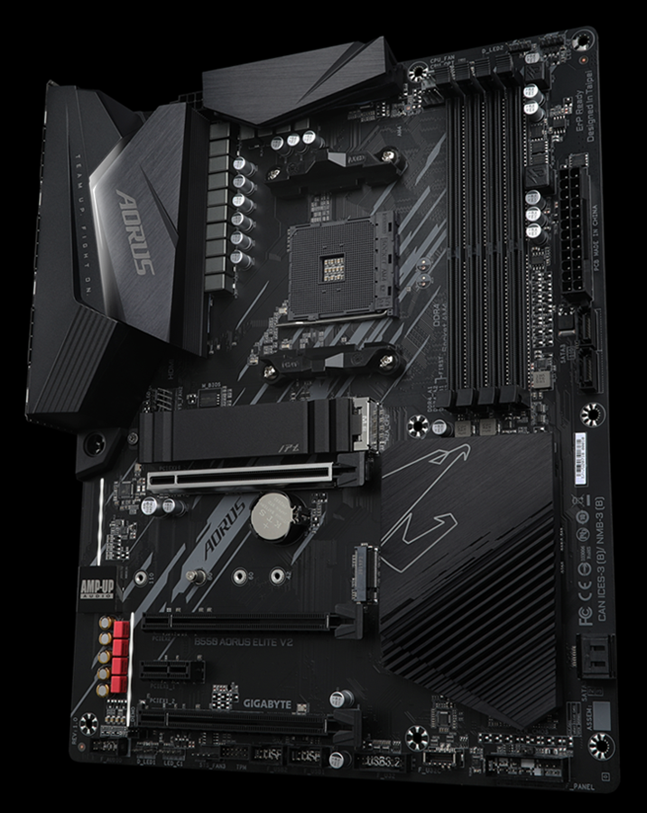 Gigabyte B550 Aorus Elite V2 (AM4, AMD Promontory B550, DDR4, USB3.2,  SATA3) – ToniX Computer