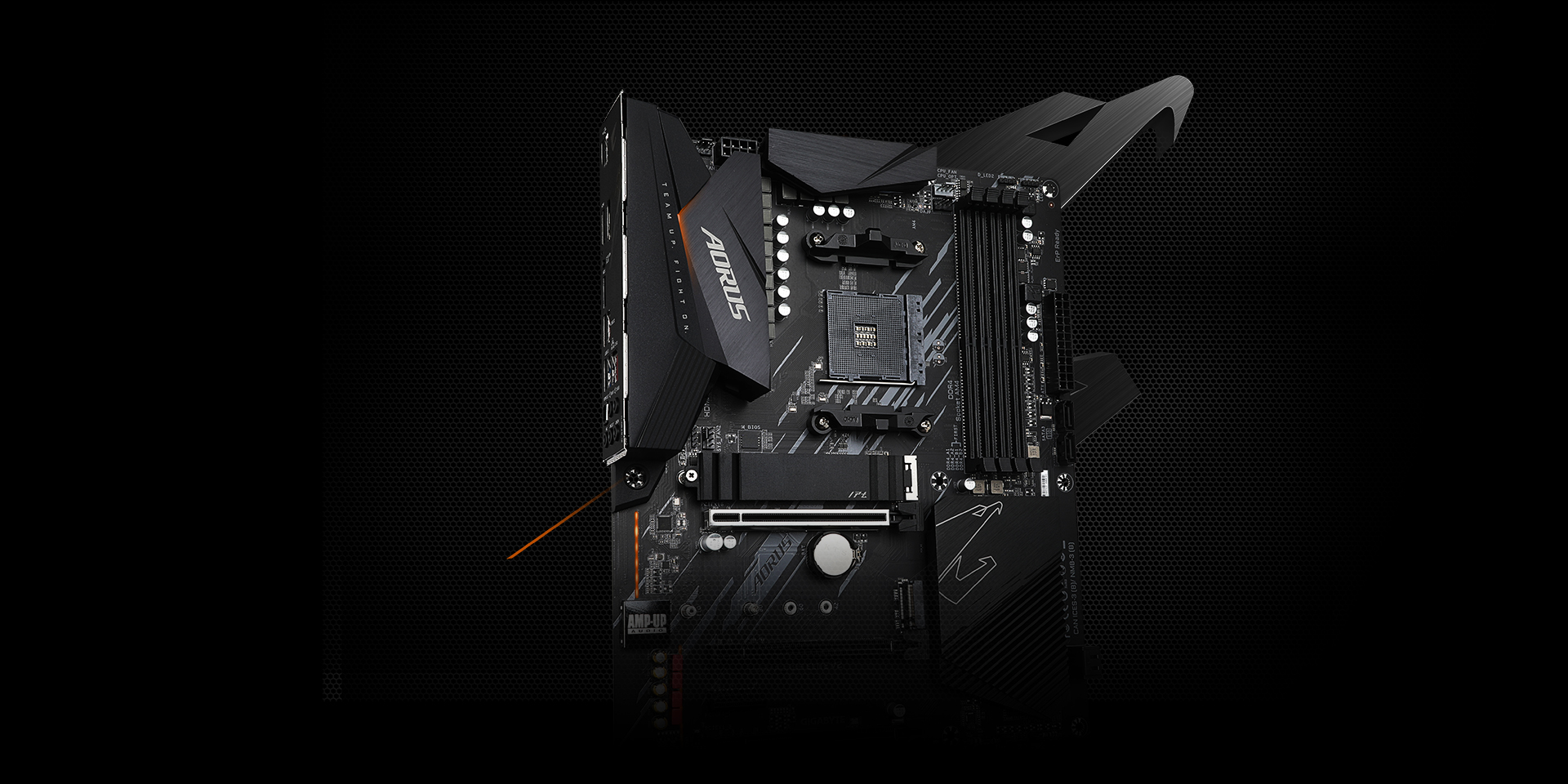 Carte Mère Gigabyte B550M AORUS ELITE - Setup Game