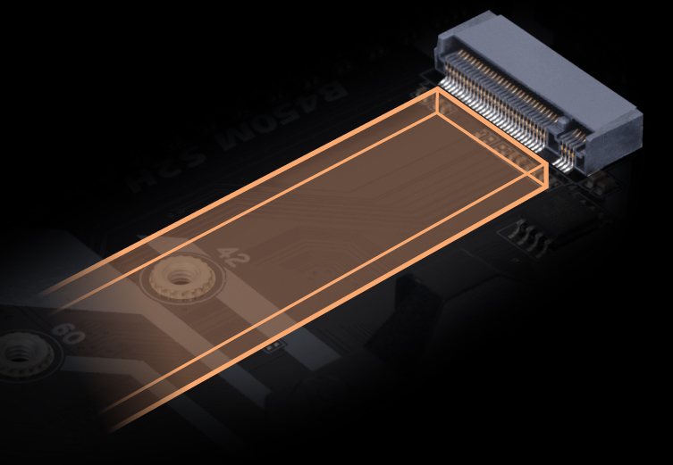 B450M S2H V2 (rev. 1.x) Key Features