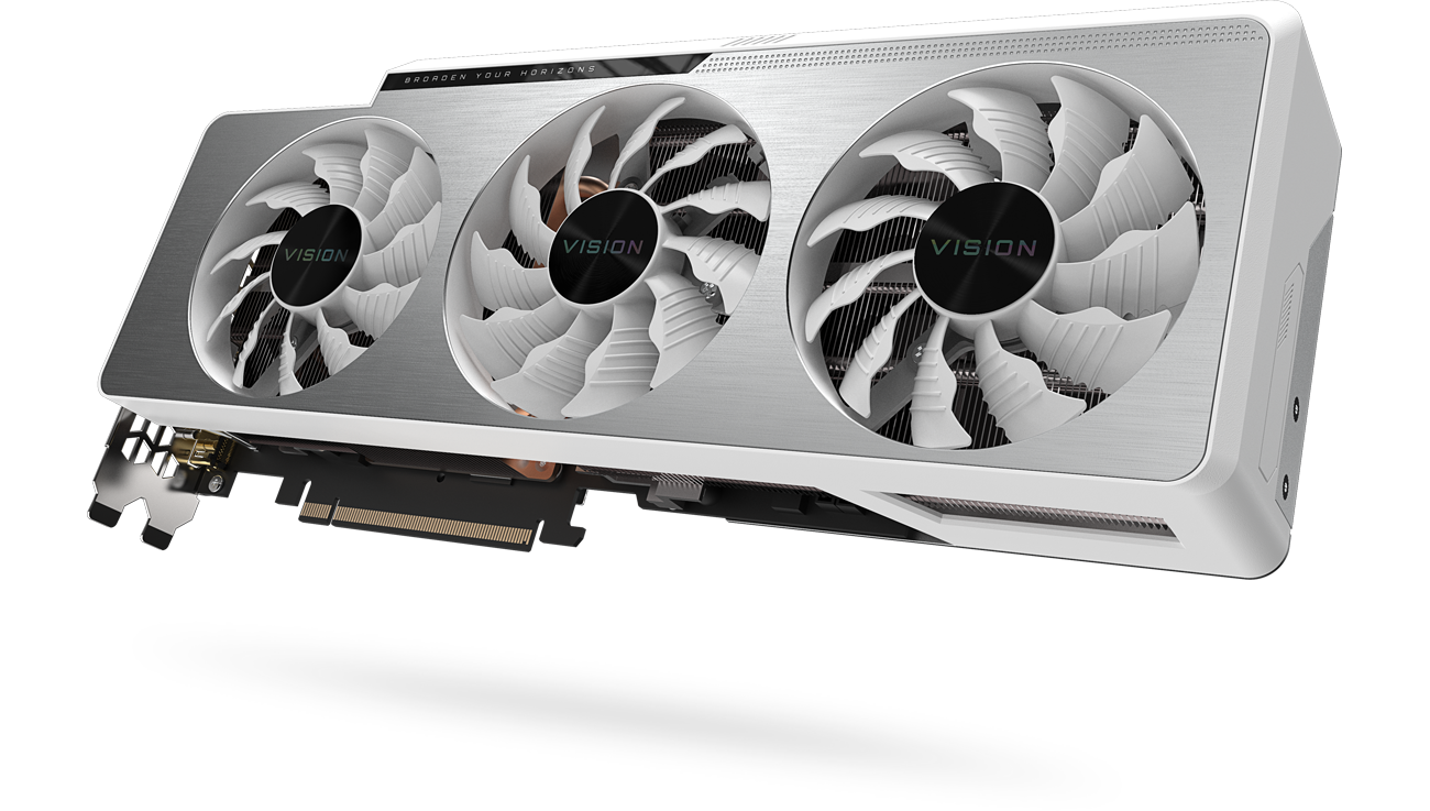 GeForce RTX™ 3080 VISION OC 10G (rev. 1.0) 特色重點| 顯示卡- GIGABYTE 技嘉科技