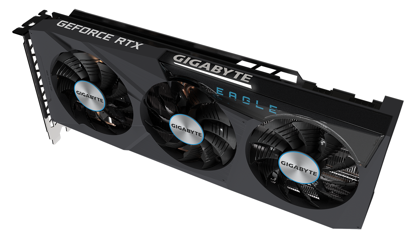 Gigabyte GeForce RTX 3070 EAGLE OC 8G LHR 12