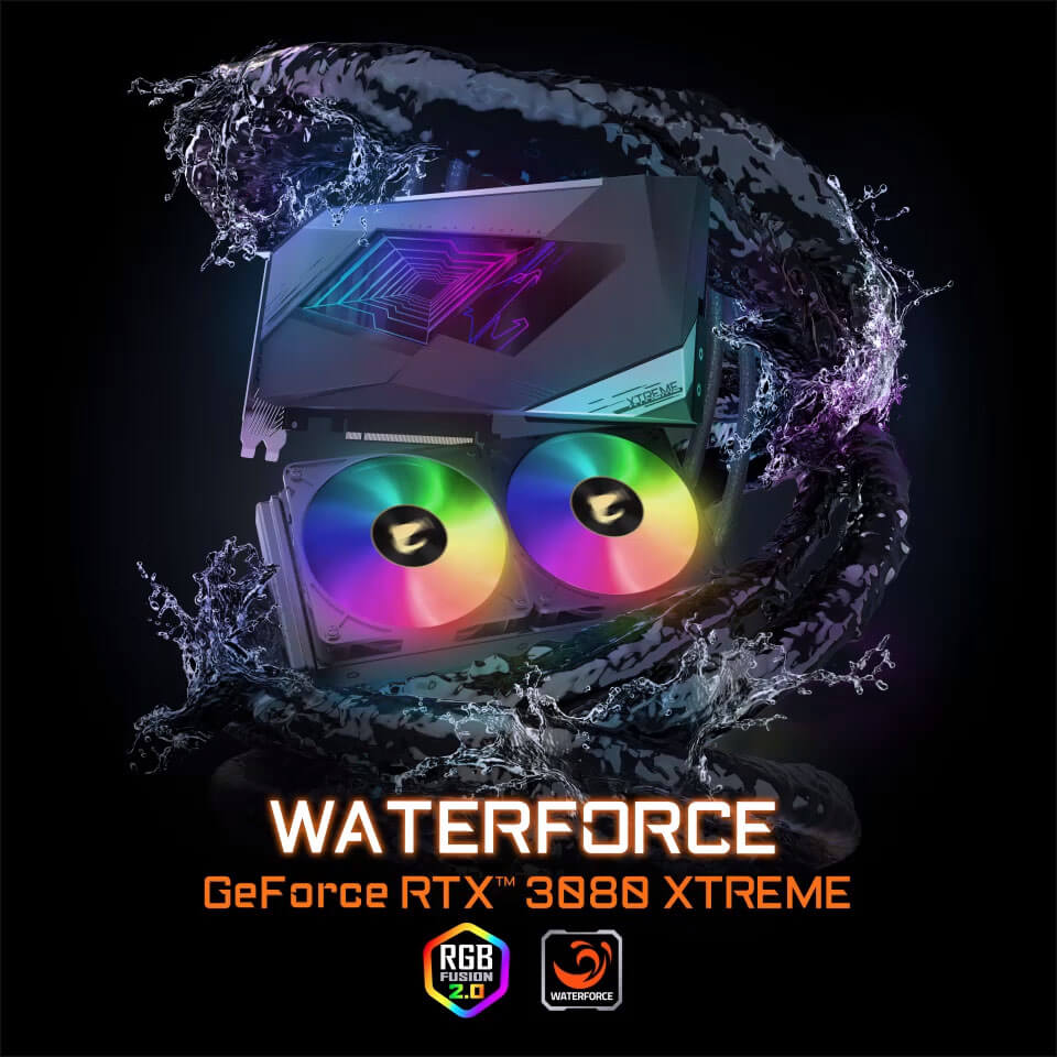 AORUS GeForce RTX™ 3080 XTREME WATERFORCE 10G (rev. 1.0) Características | Placas de Vídeo - GIGABYTE Brazil