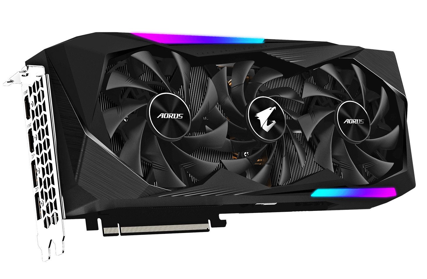  Gigabyte AORUS Radeon RX 6800 Master 16G Graphics Card,  MAX-Covered Cooling, 16GB 256-bit GDDR6, GV-R68AORUS M-16GD Video Card :  Electronics