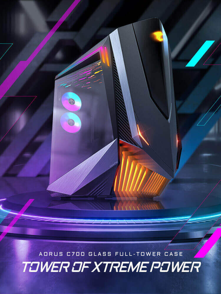 Genre to withdraw penance AORUS C700 GLASS Key Features | PC Case - GIGABYTE Global