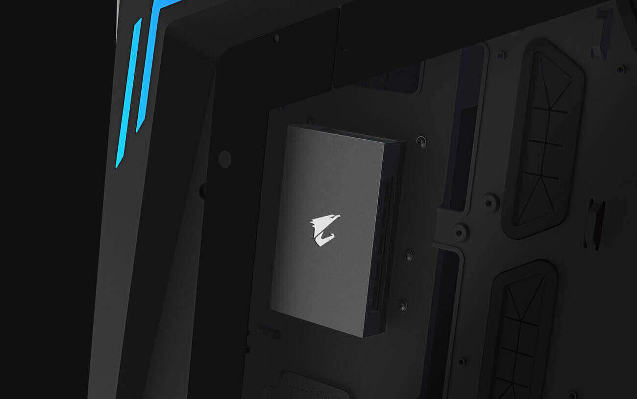 GIGABYTE - Boitier grand tour AORUS C700 Glass - Noir