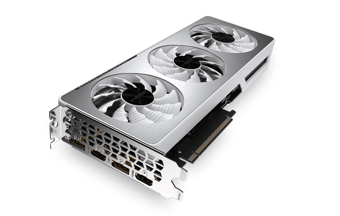 gigabyte rtx3060ti vision ホワイト 美品