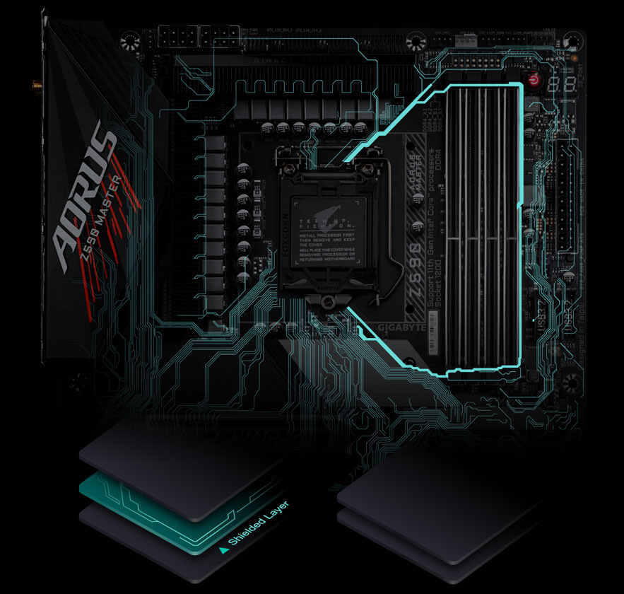 Z590 AORUS MASTER (rev. 1.0) Key Features | Motherboard - GIGABYTE