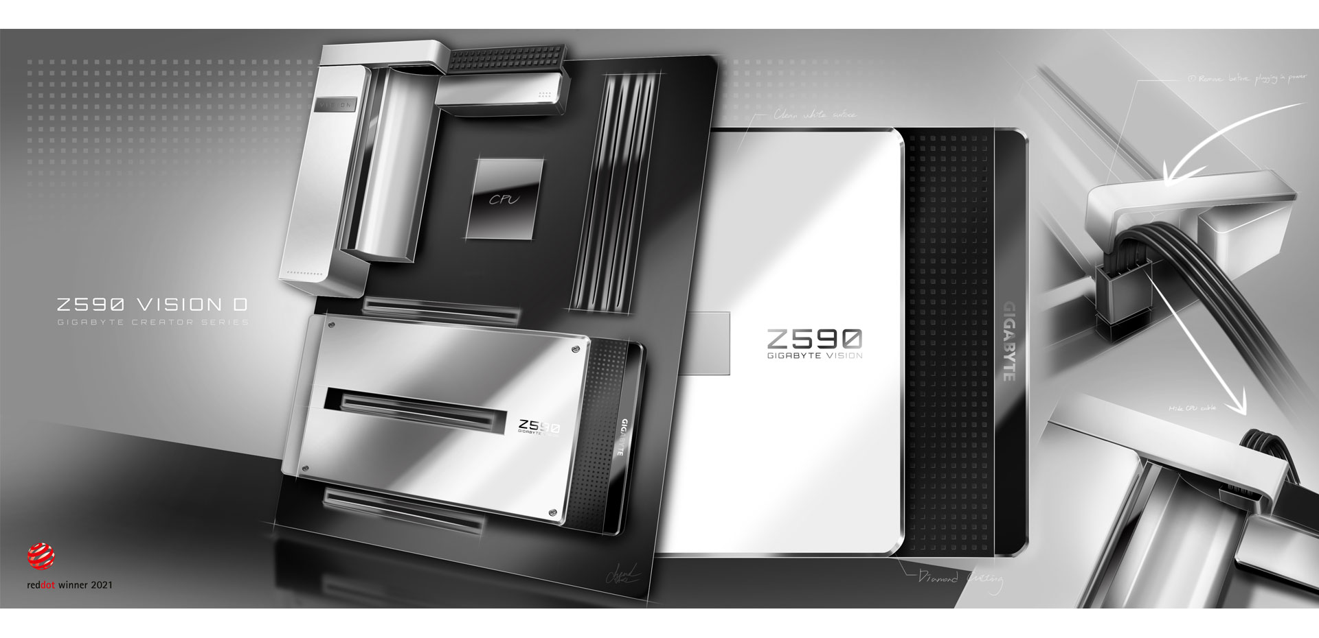 Z590 VISION D (rev. 1.0) 主な特徴 | マザーボード - GIGABYTE Japan