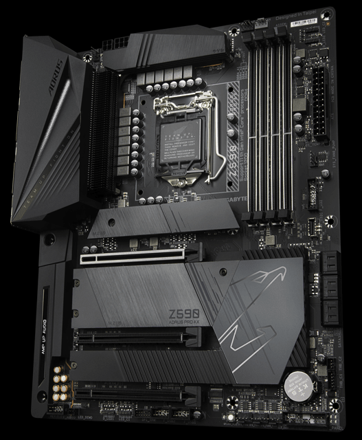 ソフトパープル GIGABYTE Z590 AORUS PRO AX Rev.1.0 マザーボード ATX