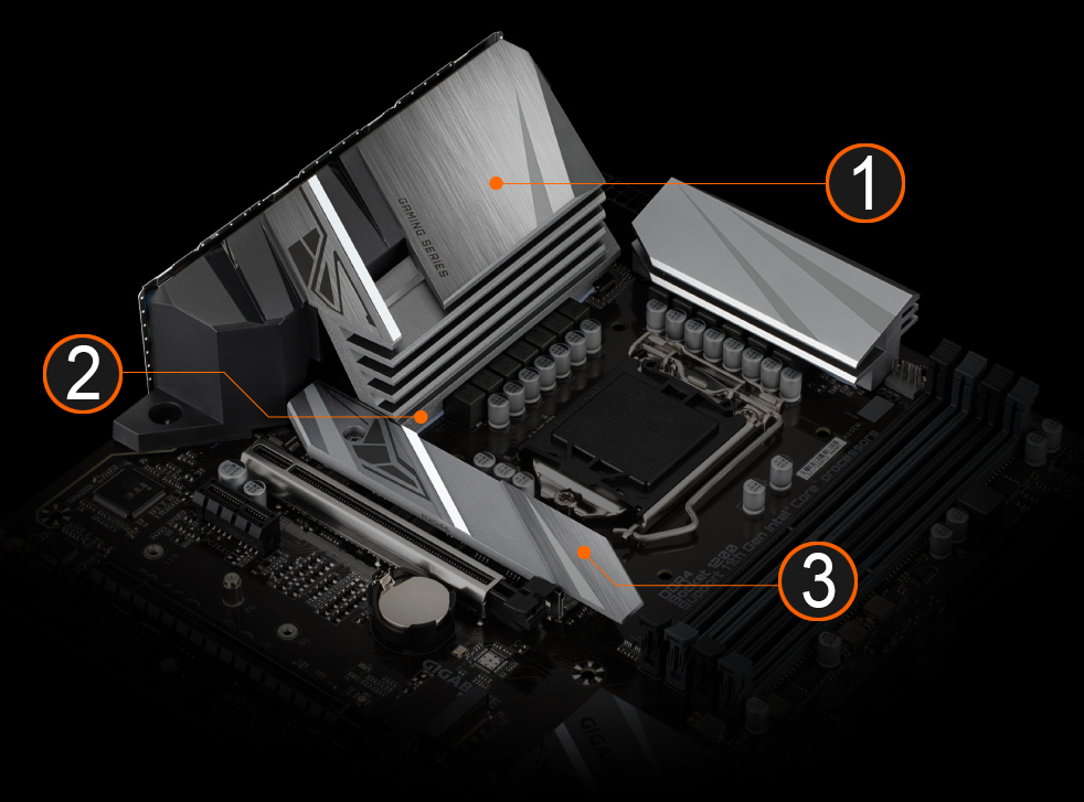 Материнская плата gigabyte b760m gaming x ax