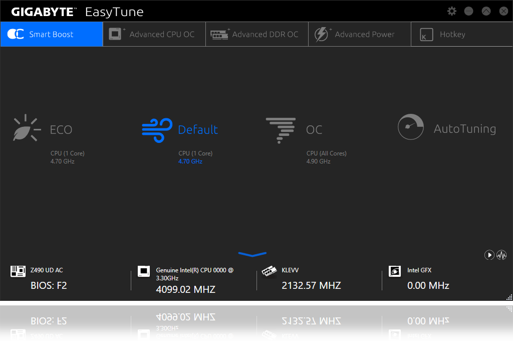 gigabyte easytune 6 freezing