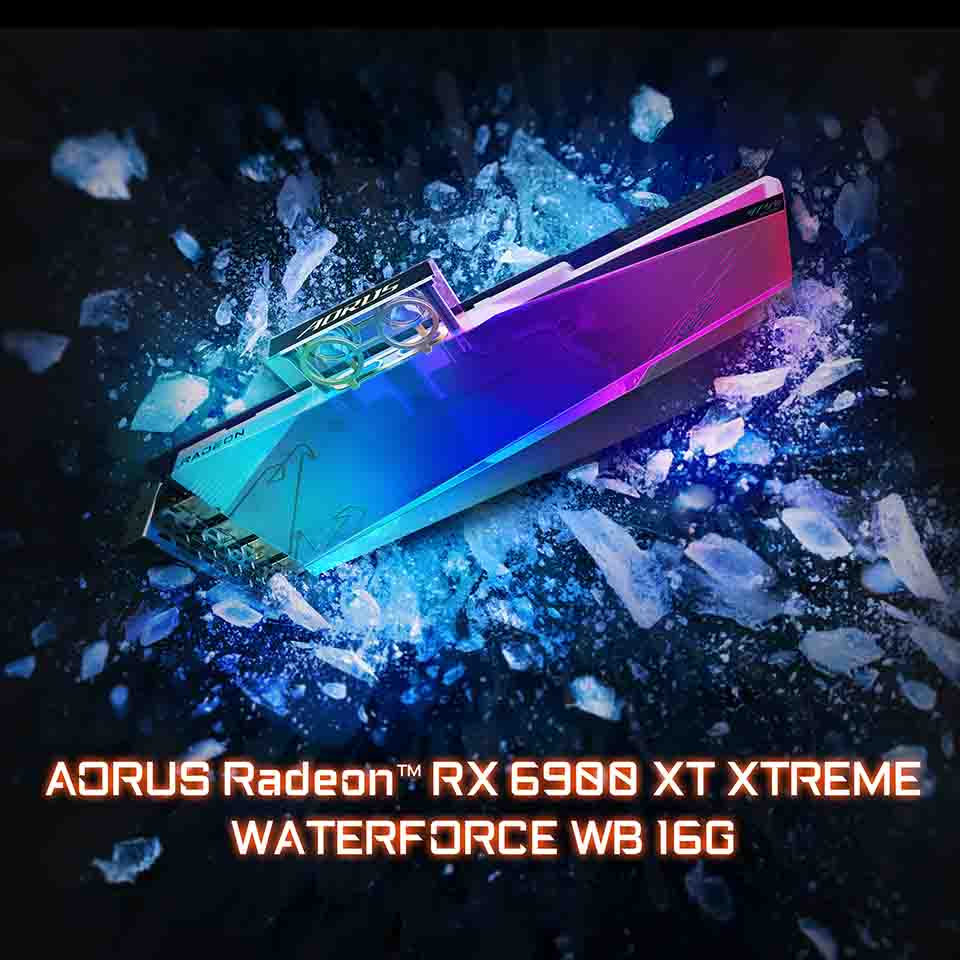 AORUS Radeon™ RX 6900 XT XTREME WATERFORCE WB 16G Key Features