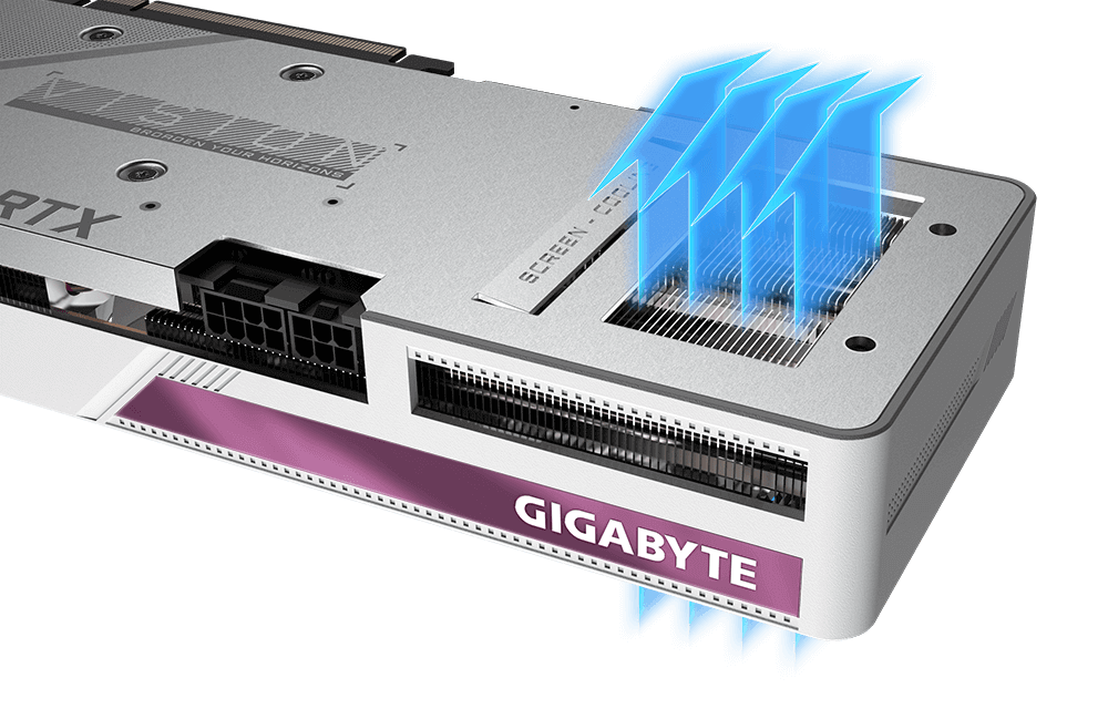 Carte graphique - Gigabyte RTX 3060 Ti VISION OC - MEGA PC