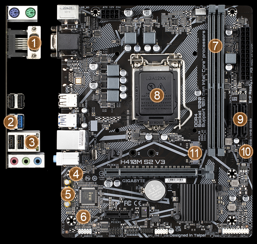 Rev 1.3. Материнская плата Gigabyte h410m s2h v2. Gigabyte h410m h m.2. Gigabyte h410m h v2. MB Gigabyte h410m h ddr4 lga1200.