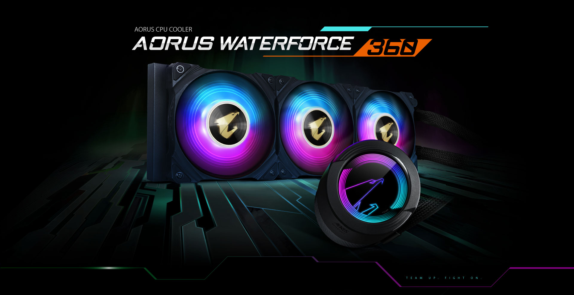 Tản nhiệt nước AORUS WATERFORCE 360