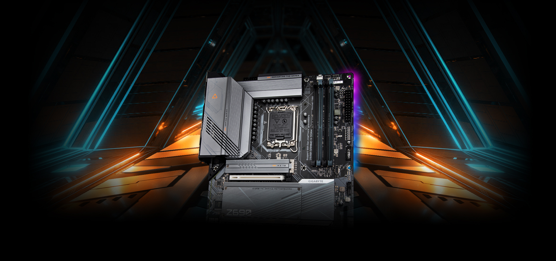 Gigabyte Z690 GAMING X DDR4 Scheda Madre ATX – LGA1700 Per Intel 12th Gen, 4x M.2 PCIe 4.0, USB 3.2 Gen 2x2 Type-C, VRM 16+1+2