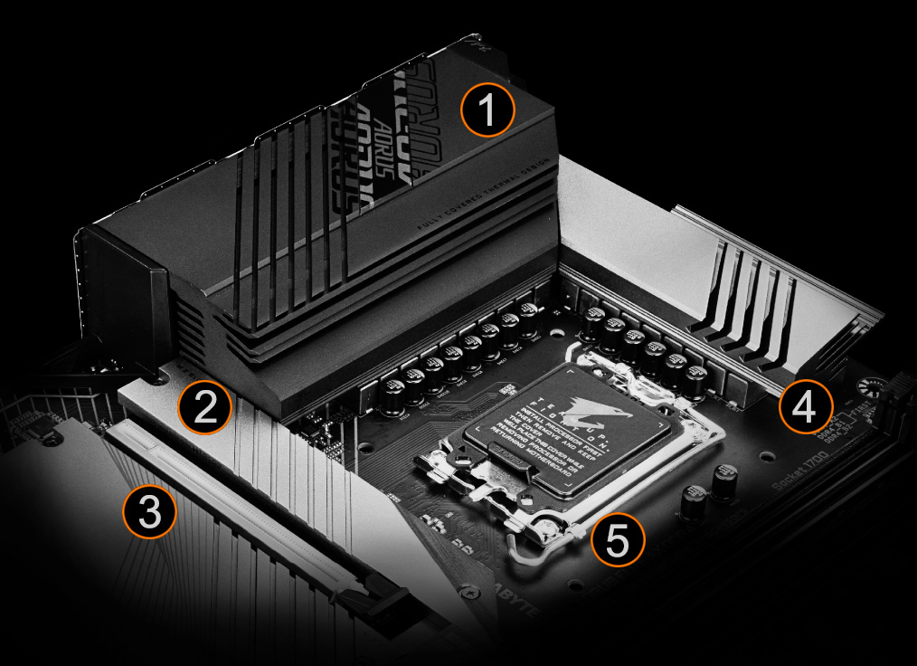 Z690 AORUS ELITE AX (rev. 1.x) Key Features | Motherboard