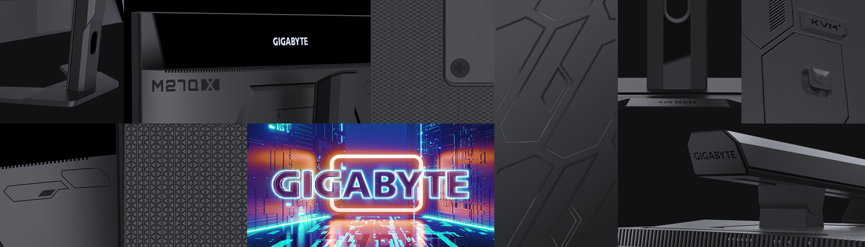 GIGABYTE M27Q-X 27 240Hz 1440P KVM Gaming Monitor, 2560 x 1440 SS IPS  Display, 1ms (GTG) Response Time, 92% DCI-P3, 1x Display Port 1.4, 2x HDMI  2.0, 2x USB 3.0, 1x USB Type-C 