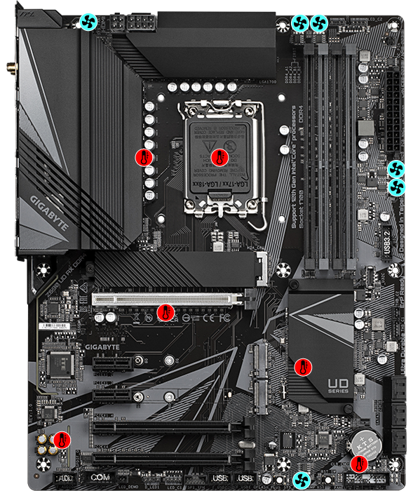Z690 UD AX DDR4 (rev. 1.x) Key Features | Motherboard - GIGABYTE 