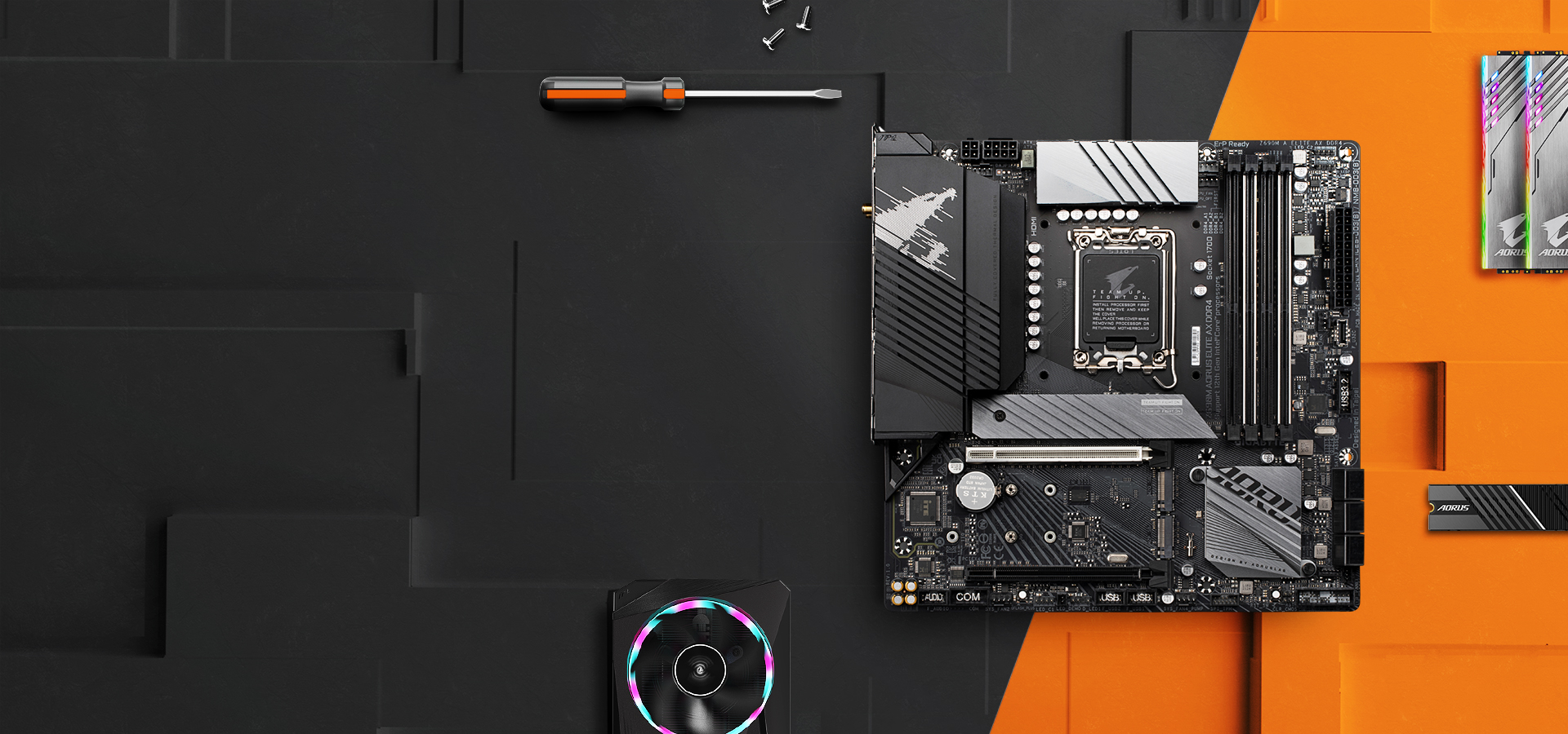 Z690M AORUS ELITE AX DDR4 (rev. 1.x) Key Features