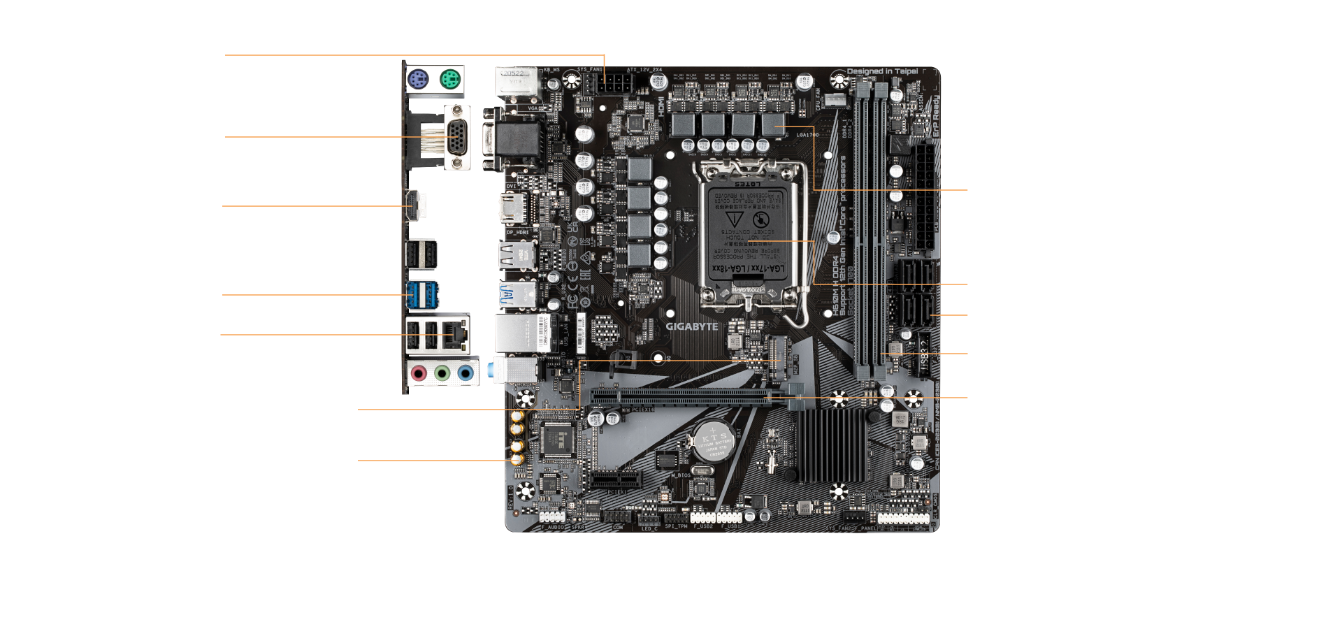 H610M H DDR4 (rev. 1.0) Key Features | Motherboard - GIGABYTE Global H610M H DDR4 (rev. 1.0) Key Features | Motherboard - GIGABYTE Global
