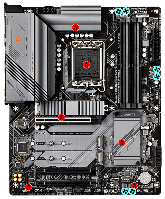 MACHINIST B660 Gaming Motherboard, LGA 1700 (Intel 12/13th) PC Motherb –