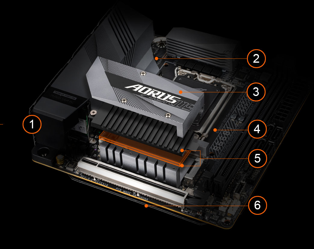 B660I AORUS PRO DDR4 (rev. 1.x) 主な特徴 | マザーボード - GIGABYTE