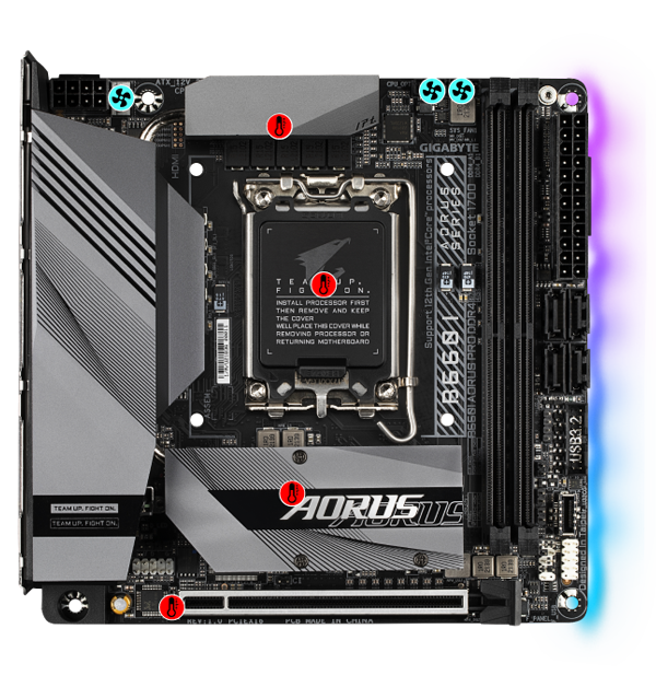 B660I AORUS PRO DDR4 (rev. 1.x) 主な特徴 | マザーボード - GIGABYTE