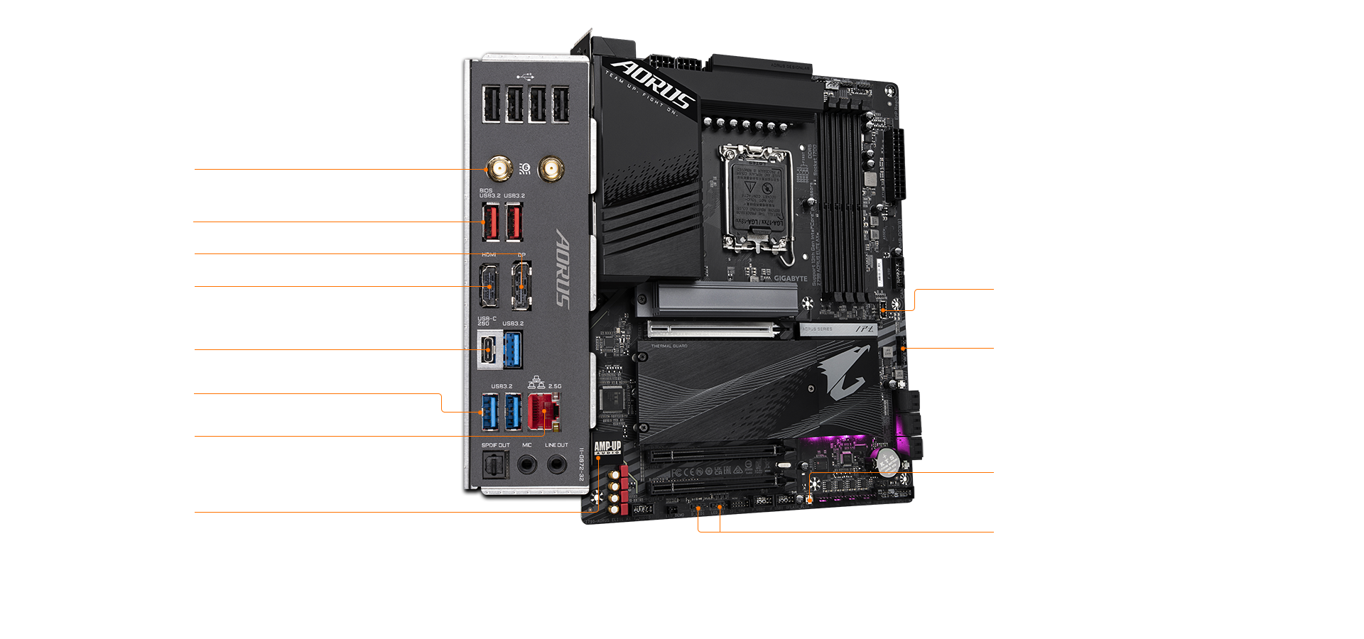 B650e aorus elite x ax ice